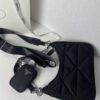 PRADA Imported Parachute Fabric with Leather Trim