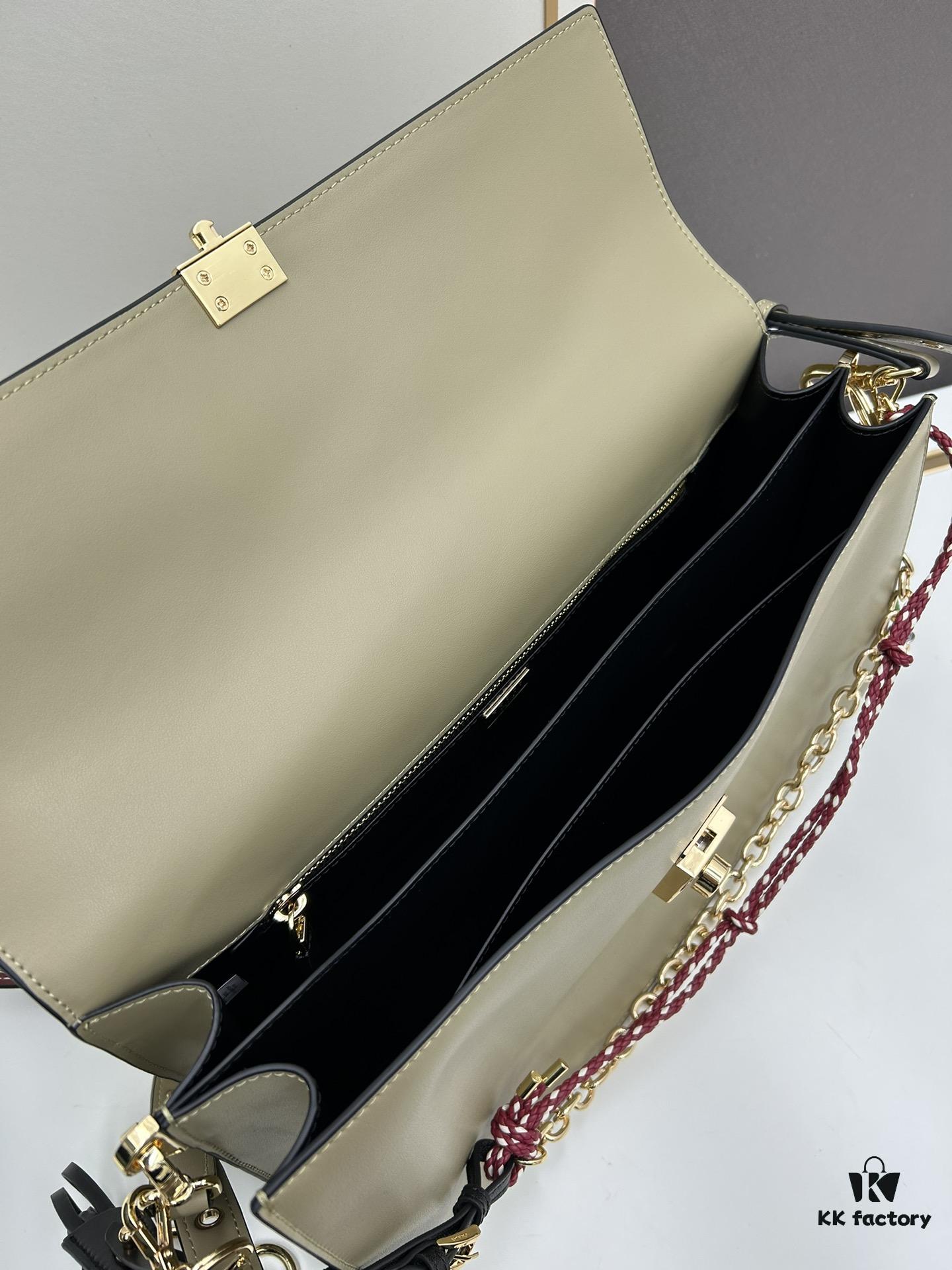 Large PRADA Counter Model with Gift Box, Celebrity Same Style 🎉 Genuine First-Layer Calfskin [Original Order Quality + Matching Counter Hardware], Soft and Comfortable Touch, Spacious Capacity