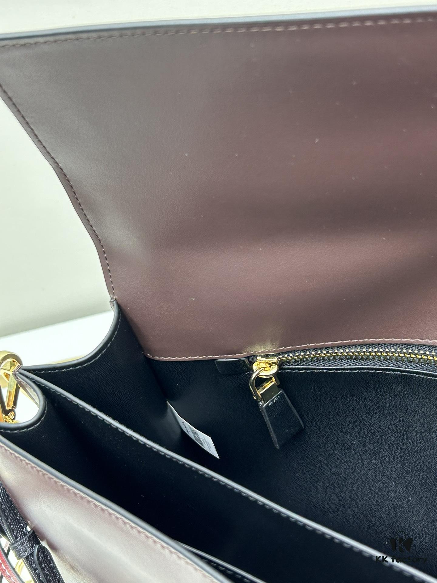 Large PRADA Cabinet Version with Gift Box, Celebrity Same Style 🎉 First-Layer Cowhide [Original Order Quality + Matching Cabinet Metal Hardware], Soft and Comfortable Touch, High Capacity