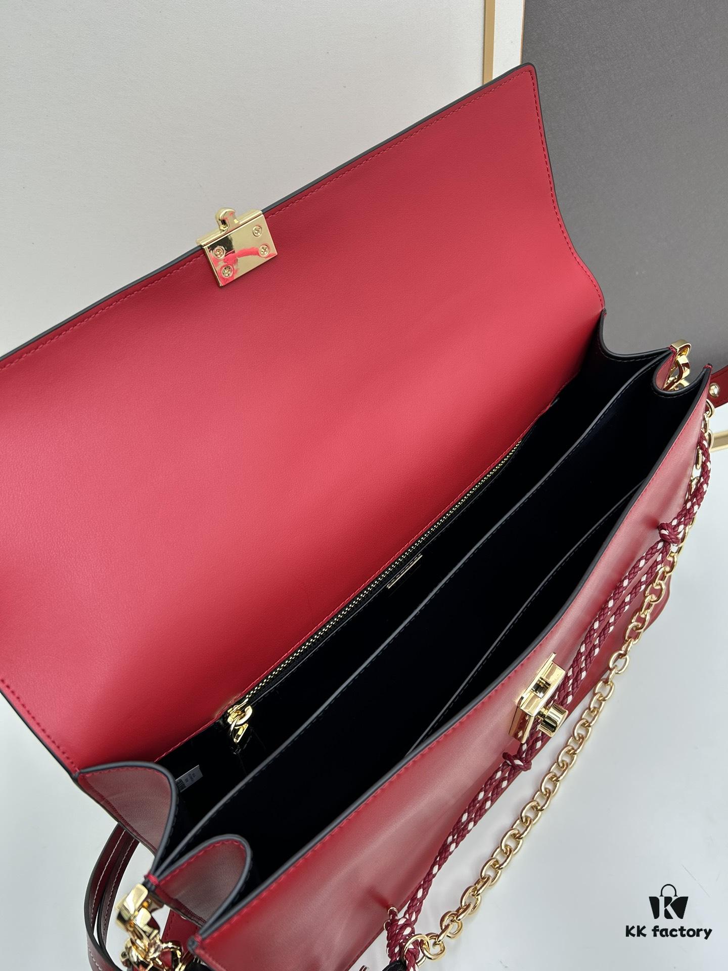 Large PRADA Counter Model with Gift Box, Celebrity Same Style 🎉 Genuine First-Layer Cowhide [Original Order Quality + Matching Counter Metal Hardware], Soft and Comfortable Touch, High Capacity