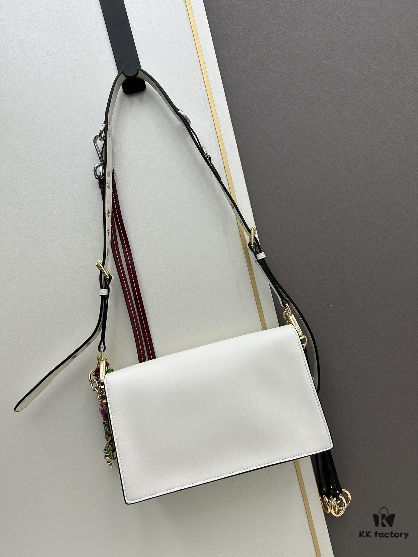 Small PRADA Counter with Gift Box, Celebrity Same Style 🎉 Genuine Leather [Original Quality + Matching Counter Hardware], Soft and Comfortable Touch, Large Capacity