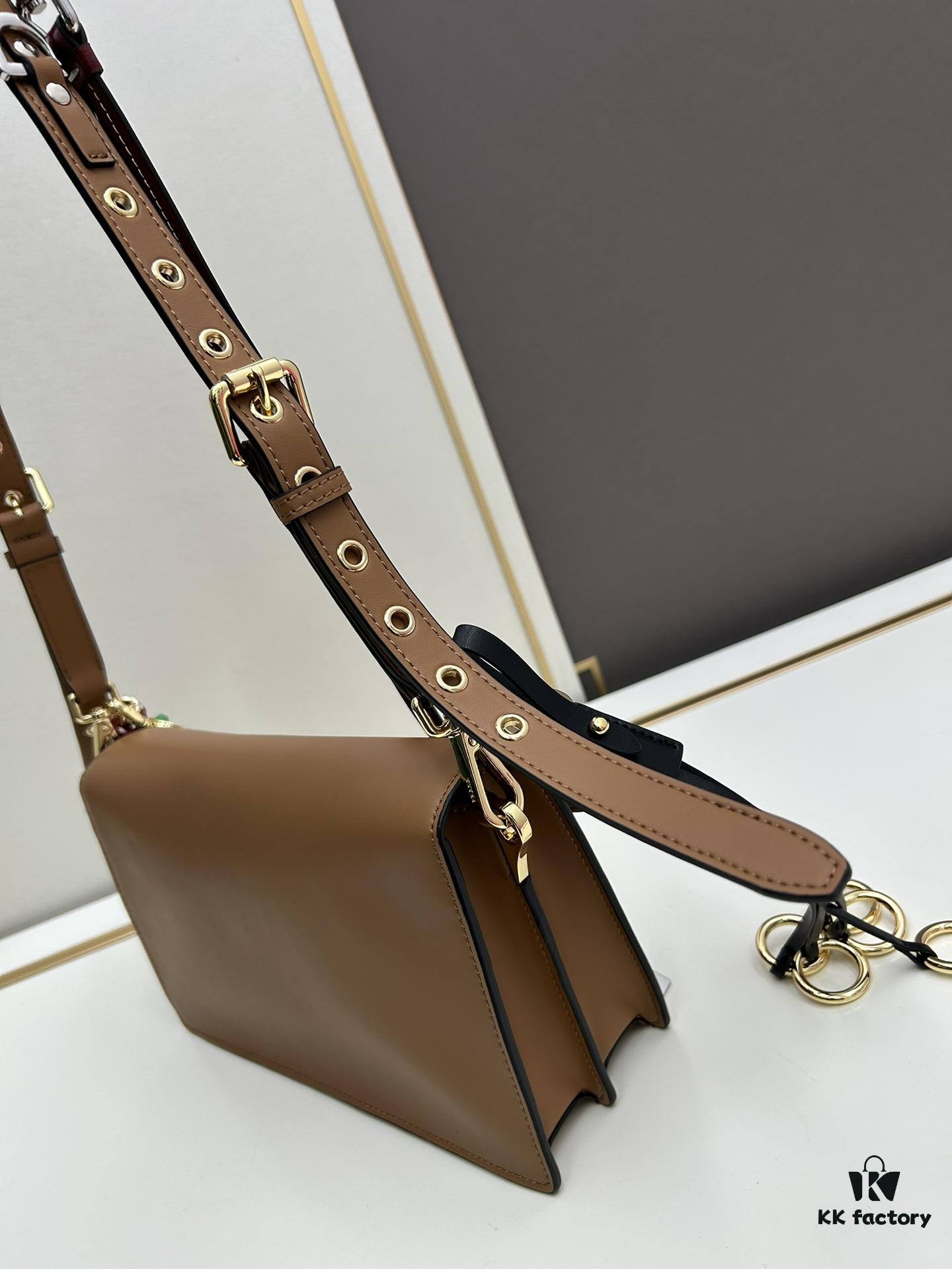 Small PRADA Counter with Gift Box, Celebrity Same Style 🎉 First Layer Cowhide [Original Quality + Matching Counter Hardware]