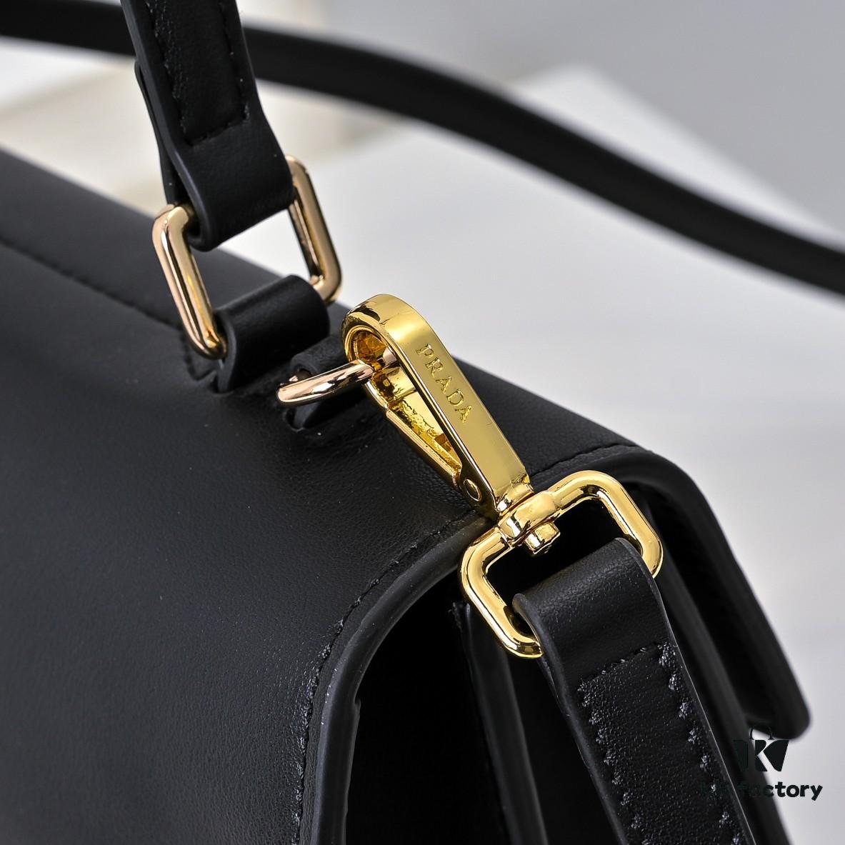 ✨New Launch✨ 2025 PRADA Pre-Spring Soft Sound Handbag, Imported Plain Calfskin