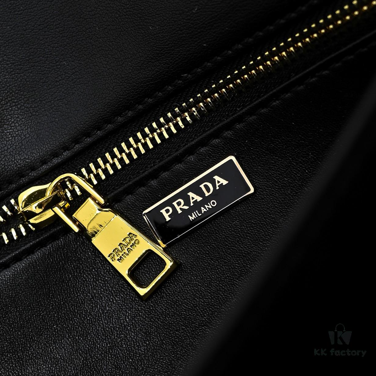 ✨New Launch✨ 2025 PRADA Pre-Spring Soft Sound Handbag, Imported Plain Calfskin