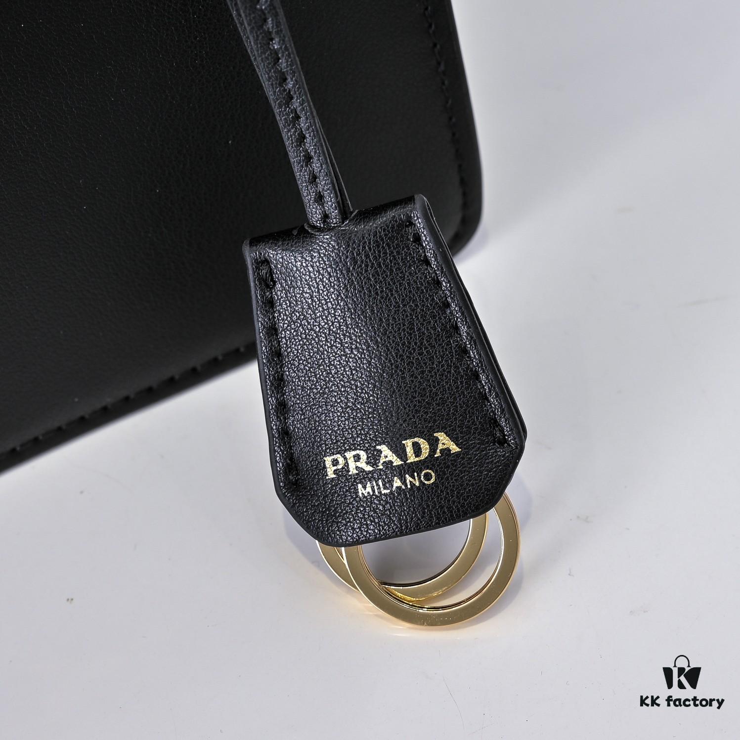 ✨New Launch✨ 2025 PRADA Pre-Spring Soft Sound Handbag, Imported Plain Calfskin