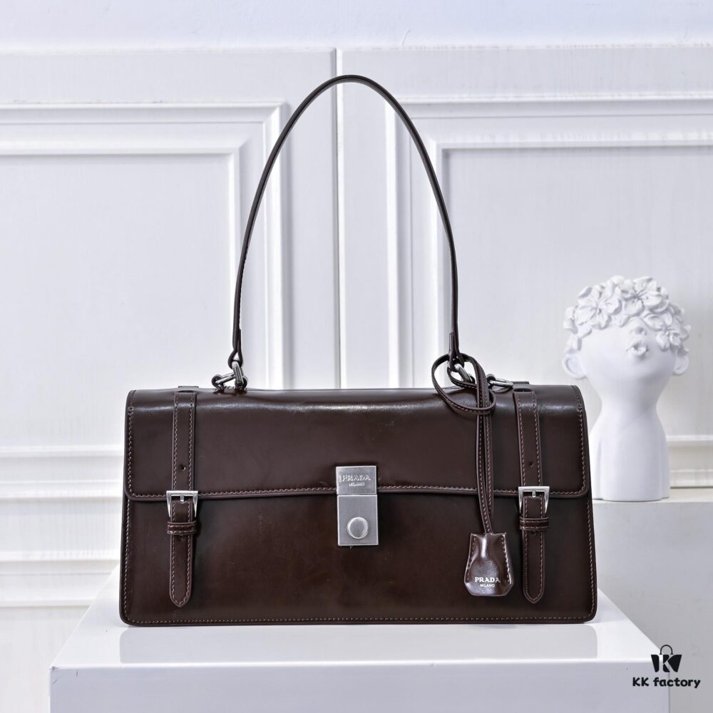 ✨New Launch✨ 2025 PRADA Pre-Spring Soft Sound Handbag in Suede Oil Wax Leather