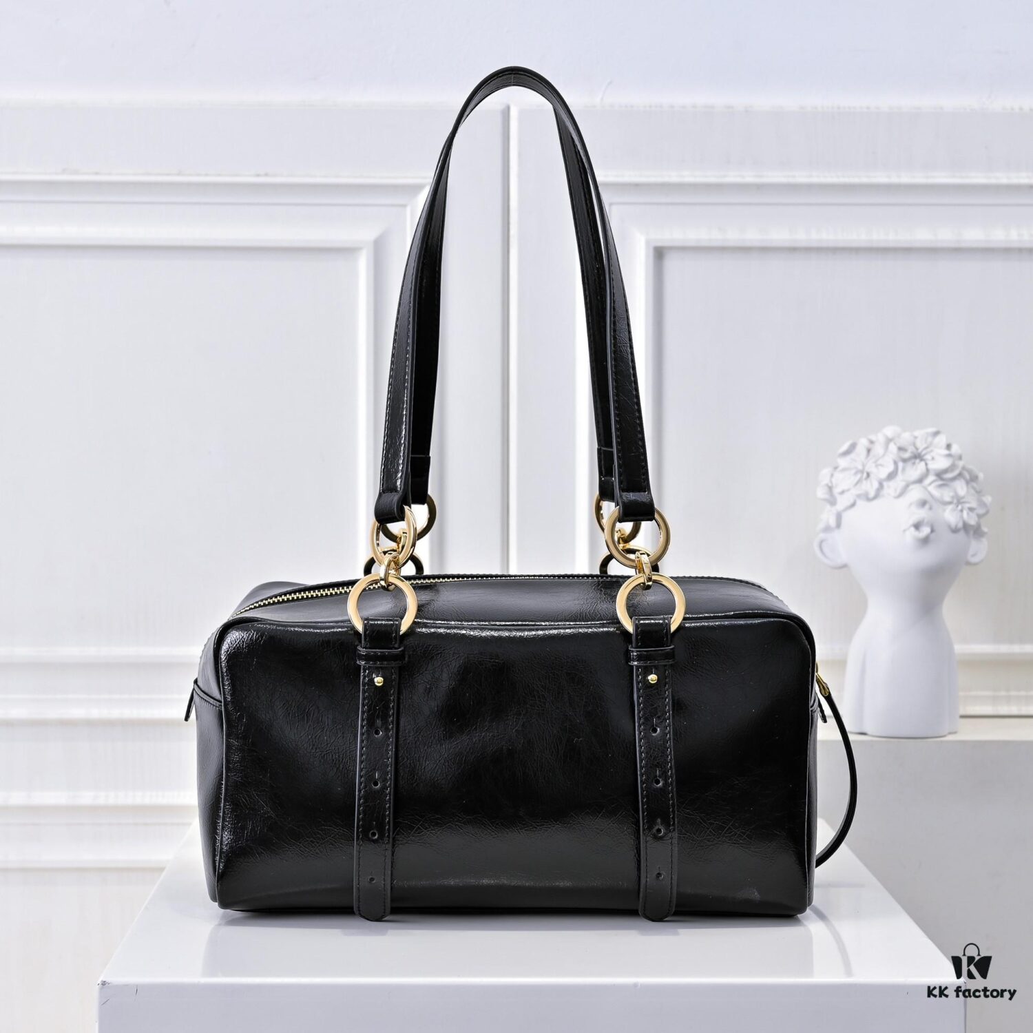 PRADA 2025 Spring New Arrival Oil-Waxed Leather Tote Bag