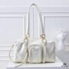 PRADA 2025 Spring New Arrival Oil-Waxed Leather Tote Bag