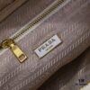 PRADA 2025 Spring New Arrival Oil-Waxed Leather Tote Bag