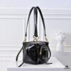 PRADA 2025 Spring New Arrival Waxed Leather Tote Bag