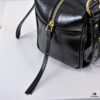 PRADA 2025 Spring New Arrival Waxed Leather Tote Bag