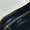 PRADA New Arrival Genuine Leather Shoulder Bag - Full Top-Grain Wrinkled Lacquer Calfskin & Suede Collection