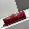 PRADA New Arrival at Official Counter (Full Leather Series) - Original Order Quality with Authentic Hardware, Wrinkled Painted Calfskin and Suede Lock Bag