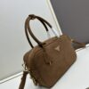 Nylon with Genuine Leather Trim, PRADA Counter New Arrival - Original Quality with Matching Hardware