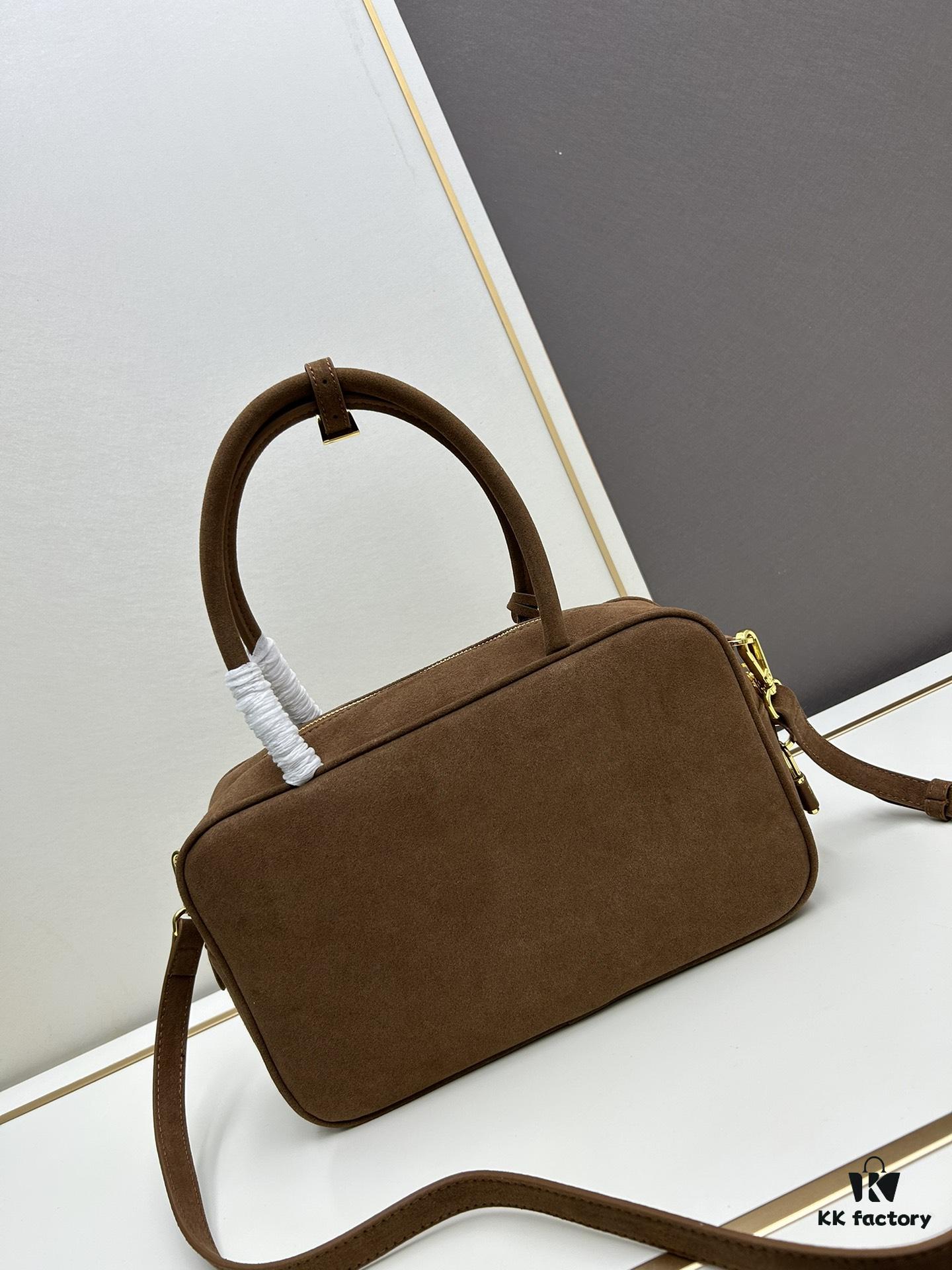 Nylon with Genuine Leather Trim, PRADA Counter New Arrival - Original Quality with Matching Hardware