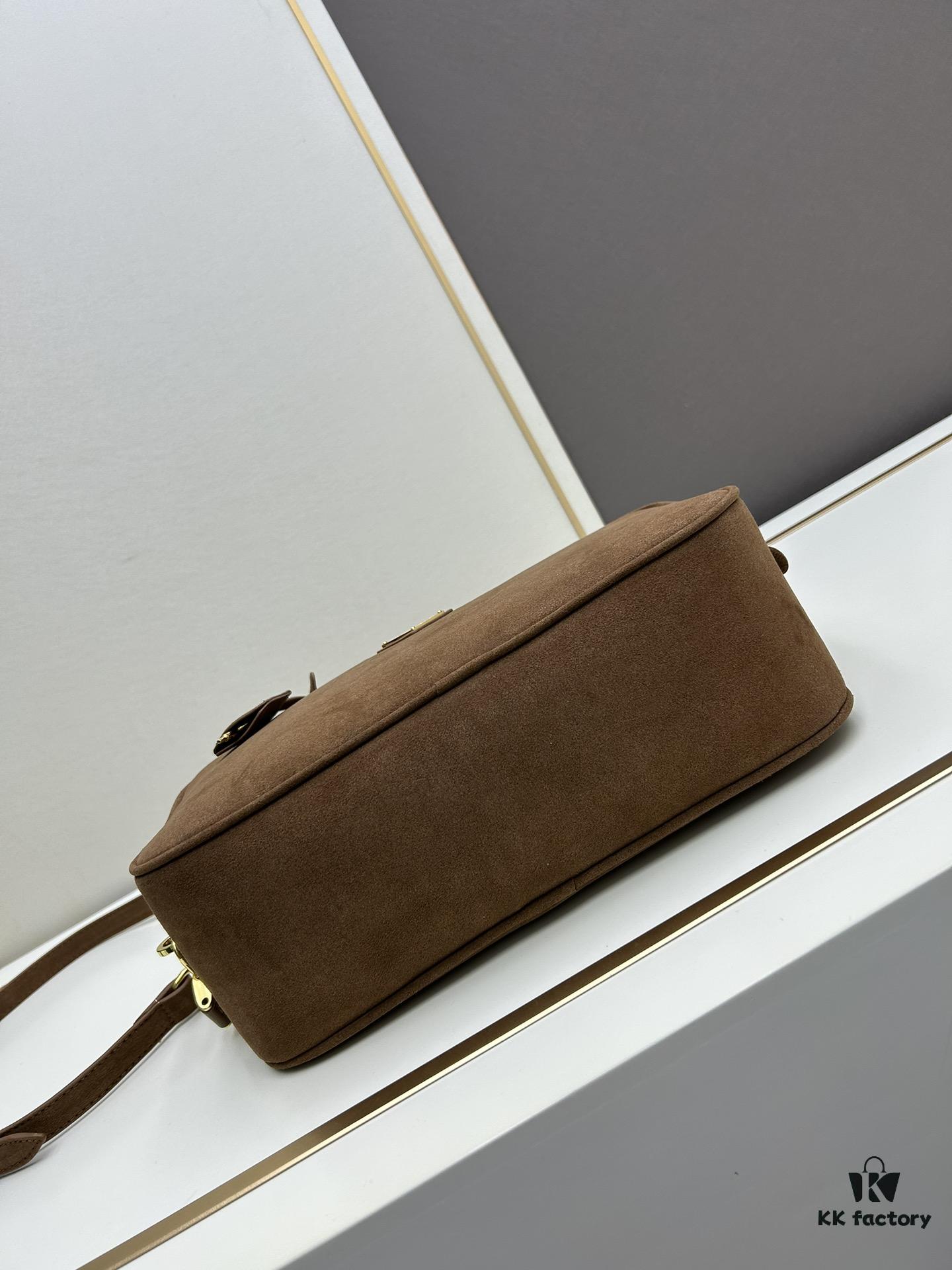 Nylon with Genuine Leather Trim, PRADA Counter New Arrival - Original Quality with Matching Hardware