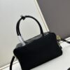 Nylon with Genuine Leather Trim, Full Leather PRADA Counter New Arrival Original Quality Matching Store Hardware Re-Nylon Tote Bag with Lock