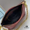 PRADA Bestseller Horn Bag (Leather Shoulder Strap + Chain Crossbody) - Vintage Meets Modern Fashion