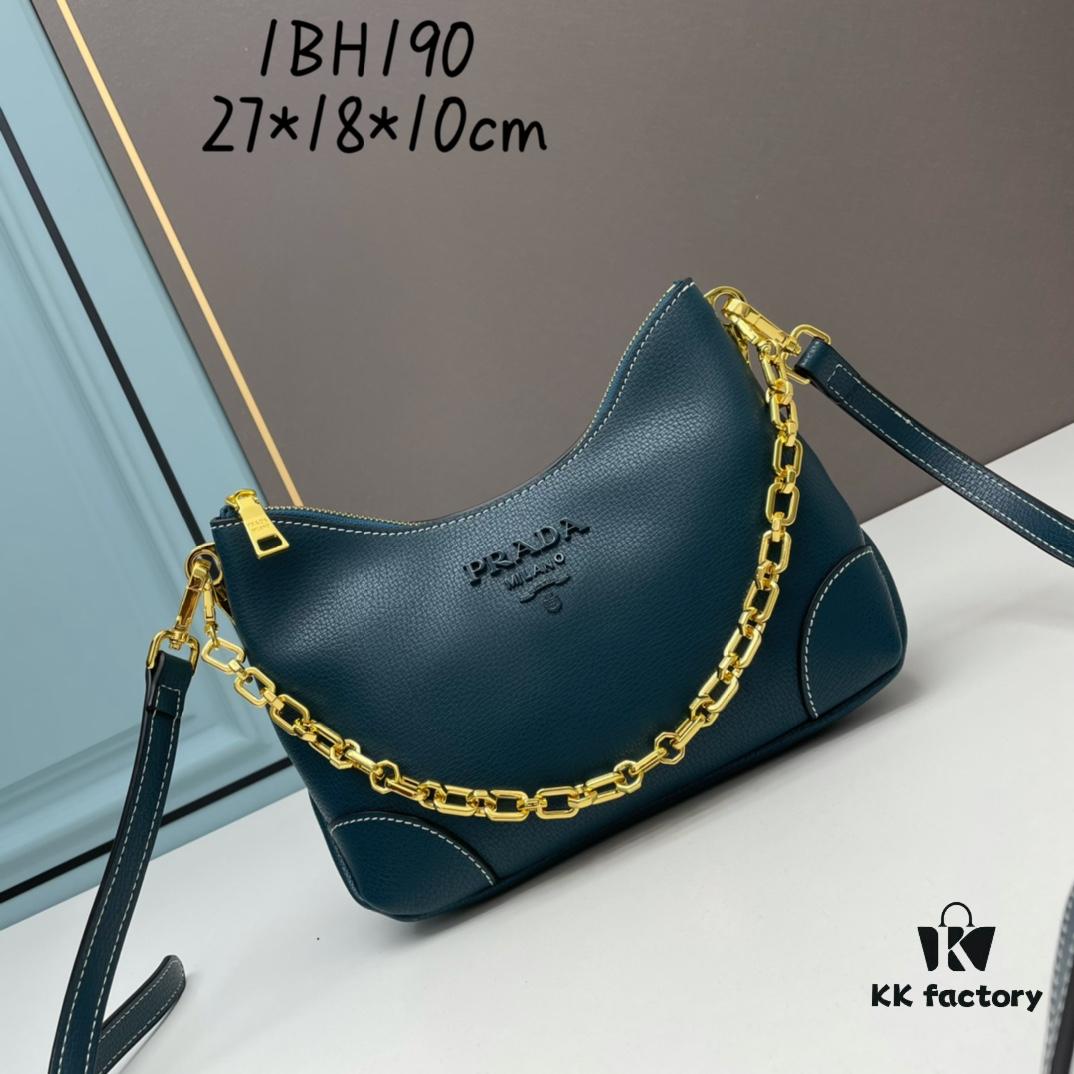 PRADA Hot Seller - New Arrival Horn Bag with Detachable Chain Strap