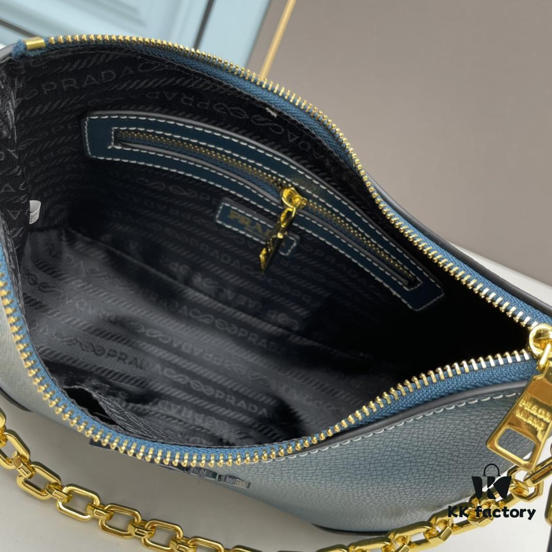 PRADA Hot Seller - New Arrival Horn Bag with Detachable Chain Strap