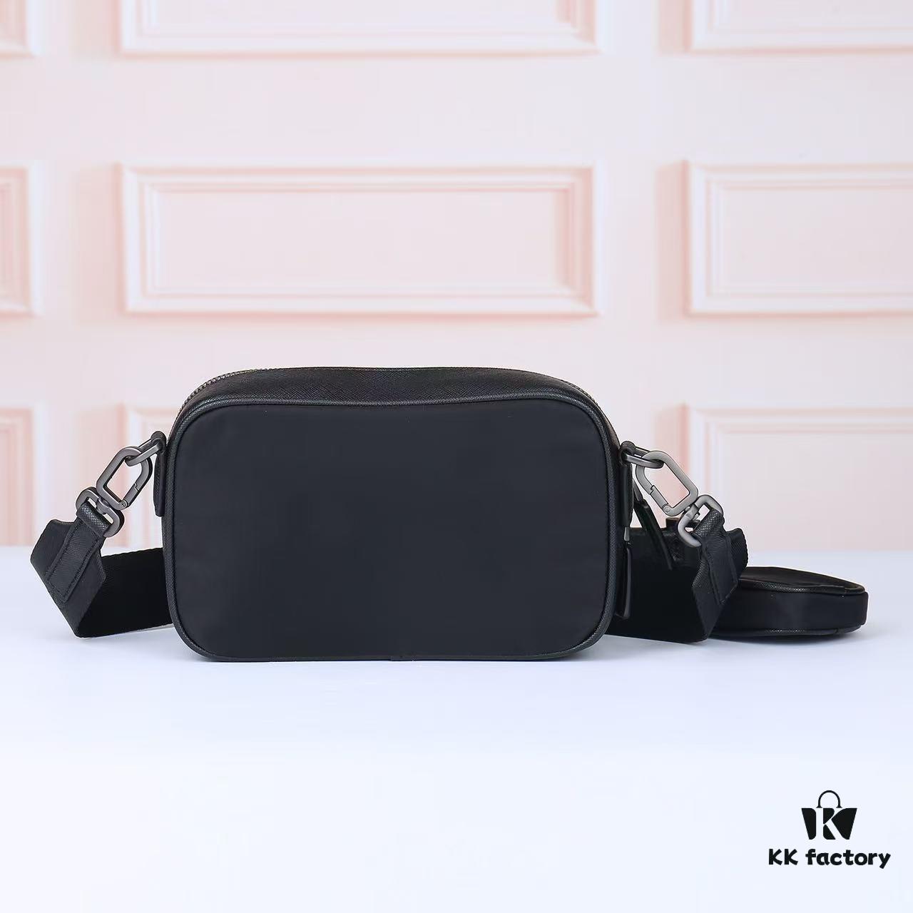 Prada Men's Bag in Recycled Nylon and Saffiano Leather, Reimagined for the New Collection