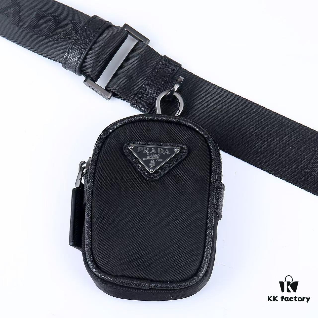 Prada Men's Bag in Recycled Nylon and Saffiano Leather, Reimagined for the New Collection