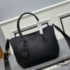 PRADA Mother-Child Bag - Latest Bestseller, Made from Imported Saffiano Leather, Double Leather Top Handles, Detachable and Adjustable Wide Leather Shoulder Strap, Two Exterior Zip Pockets, Classic Galleria Tote Design