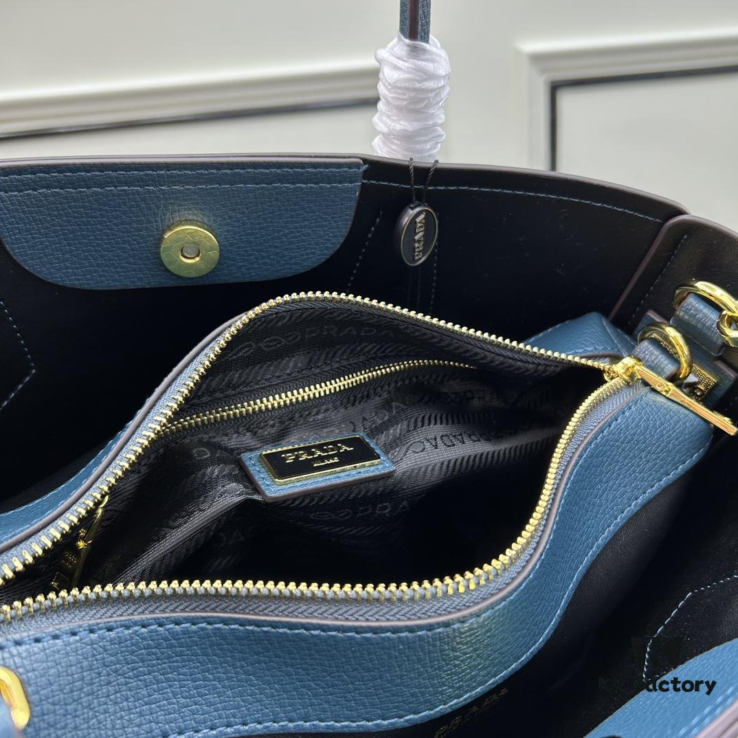 PRADA Mother-Daughter Bag - Latest Bestseller, Made of Imported Saffiano Leather