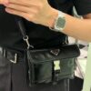 Prada Nylon Crossbody Bag Simple and Practical Design Unisex Fashion Accessory