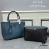 PRADA Mother & Child Bag - Latest Bestseller, Imported Saffiano Leather, Detachable Adjustable Strap, Dual Leather Handles, Front Zip Pockets, Classic Galleria Design