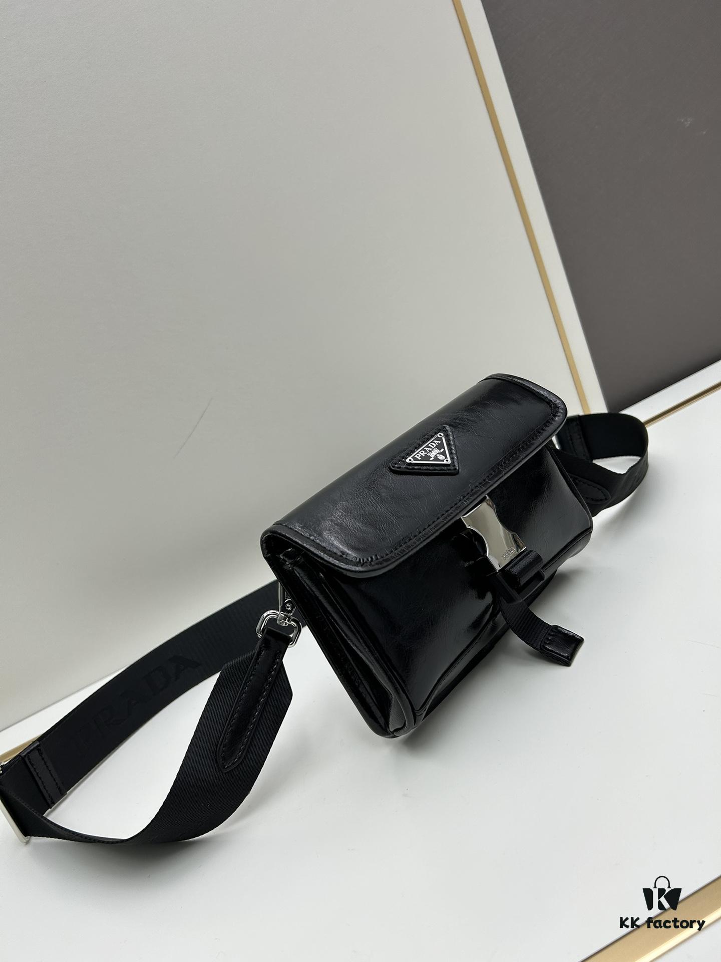 Prada Nylon Crossbody Bag 2ZH108 Simple and Practical Unisex Design with Vintage Charm