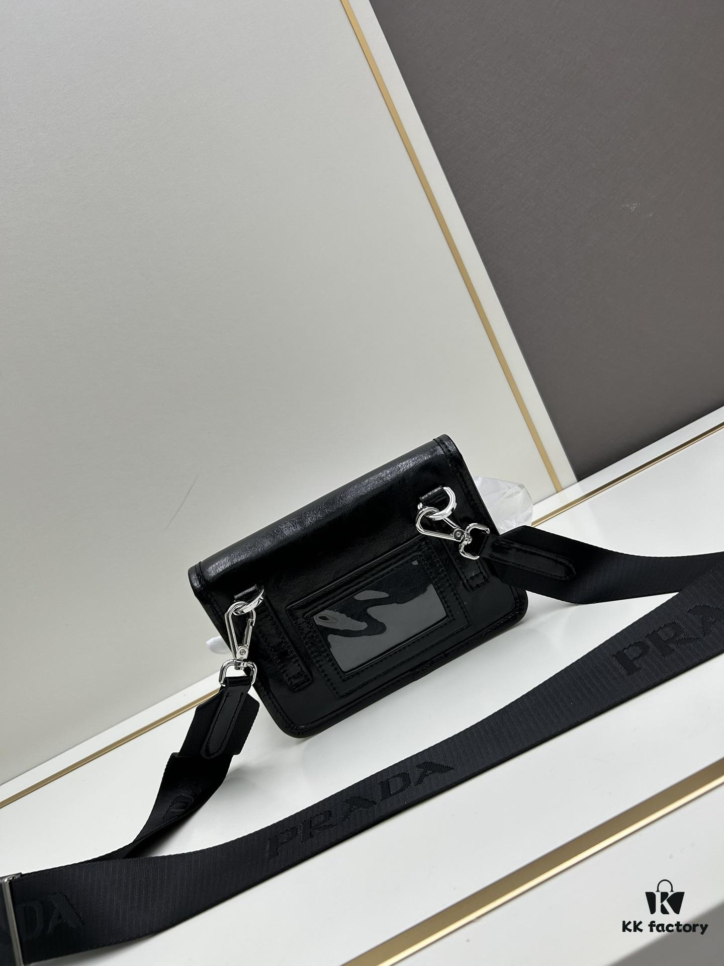 Prada Nylon Crossbody Bag 2ZH108 Simple and Practical Unisex Design with Vintage Charm