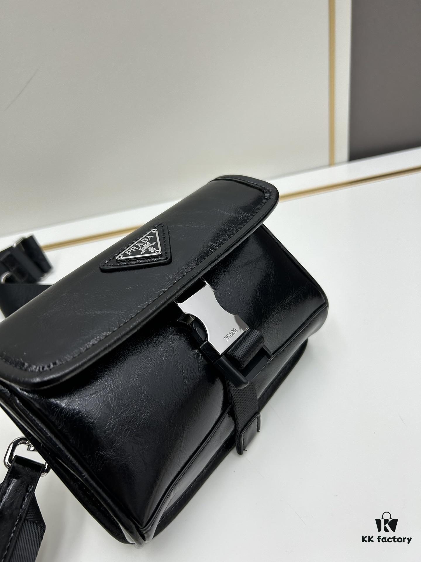 Prada Nylon Crossbody Bag 2ZH108 Simple and Practical Unisex Design with Vintage Charm