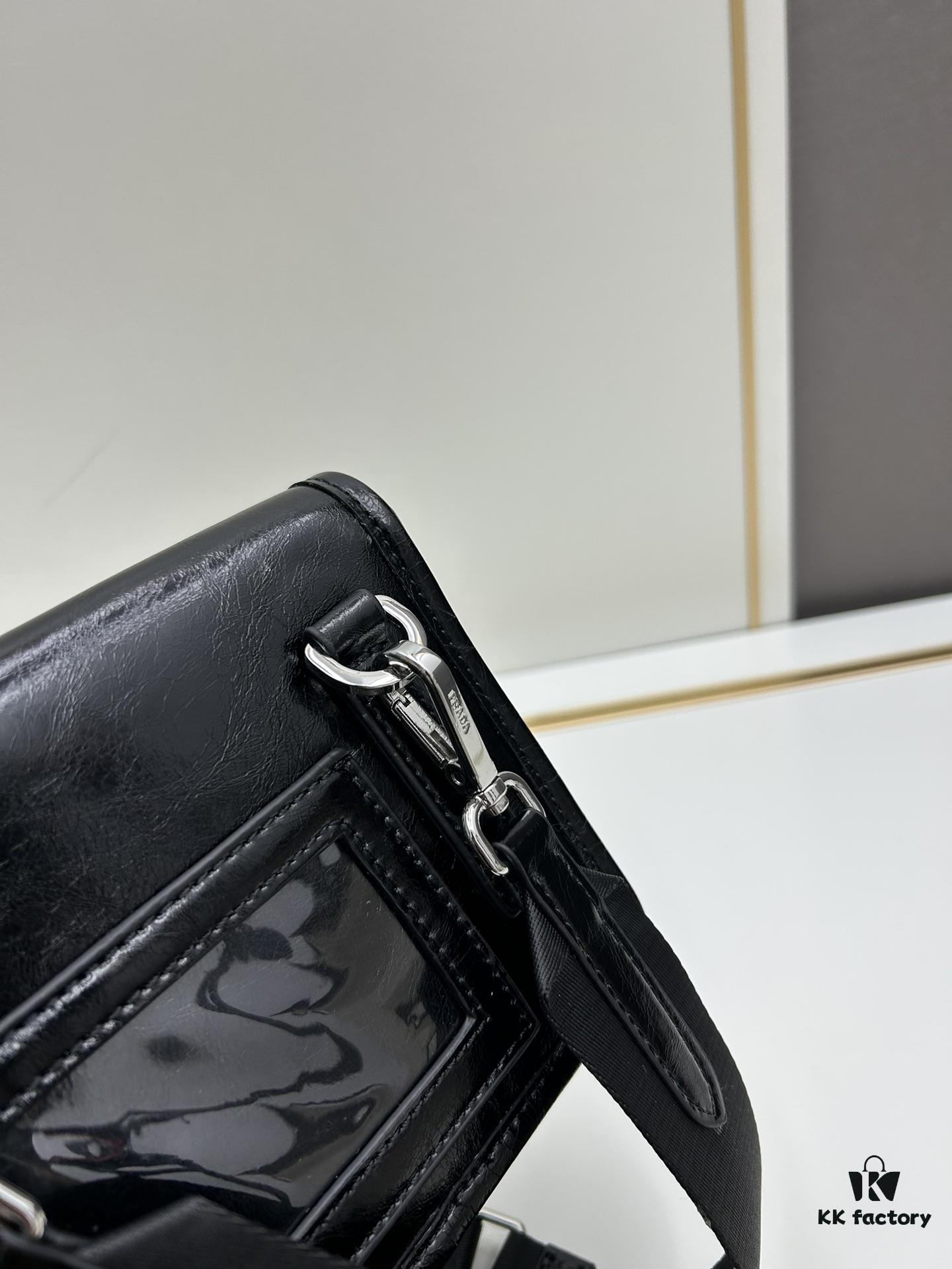 Prada Nylon Crossbody Bag 2ZH108 Simple and Practical Unisex Design with Vintage Charm