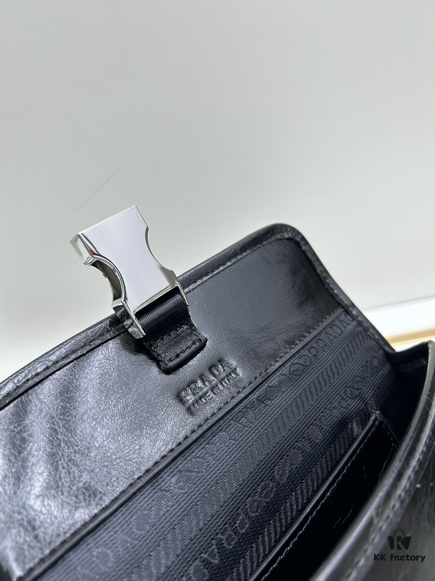 Prada Nylon Crossbody Bag 2ZH108 Simple and Practical Unisex Design with Vintage Charm