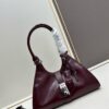 PRADA Counter New Arrival (All-Leather Series) Original Order Quality with Matching Hardware Full-Grain Oil-Waxed Calfskin Shoulder Bag