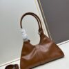 PRADA New Arrival Shoulder Bag (Full Leather Series) - Original Quality with Authentic Hardware, Full-Grain Wax Oil Cowhide