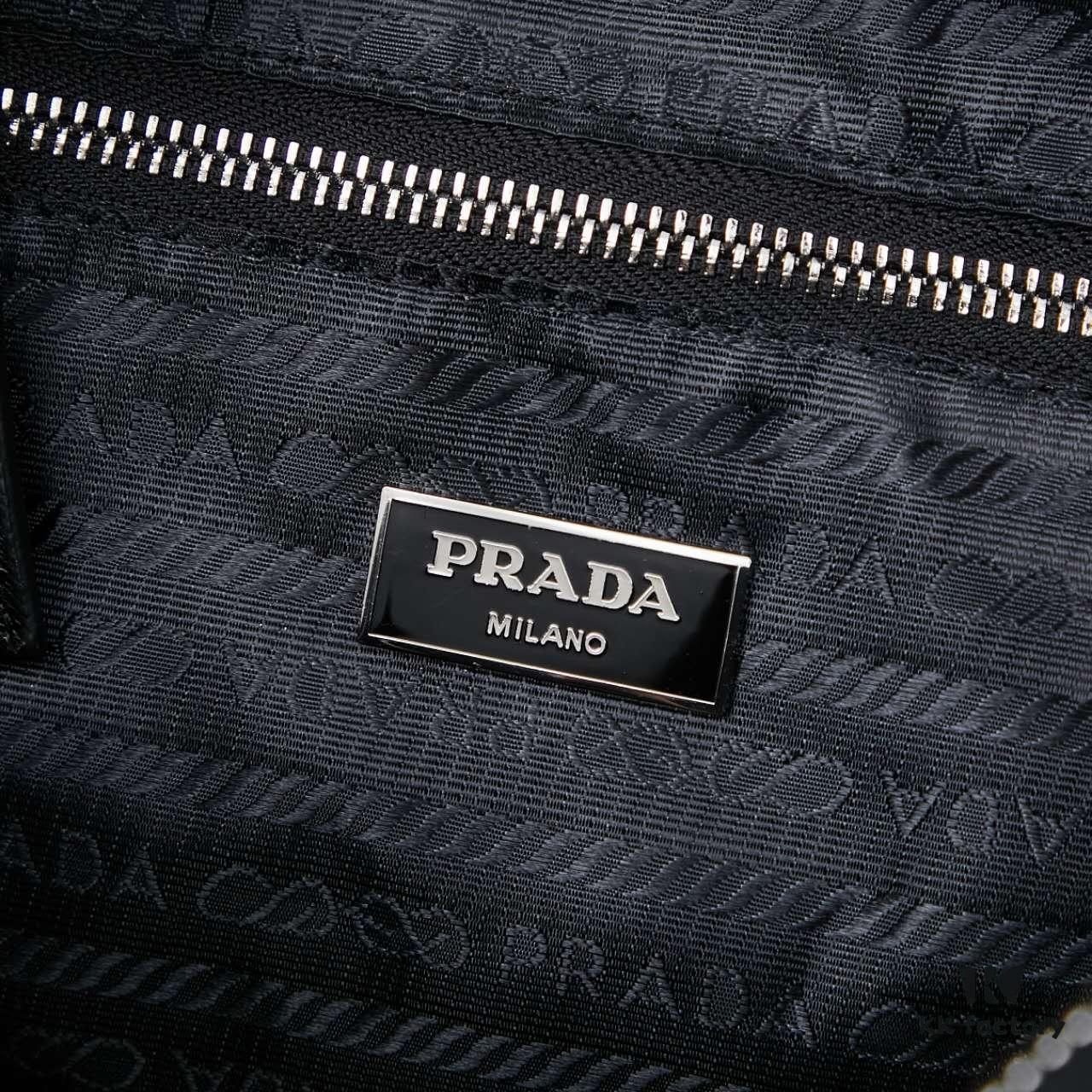 Prada New Re-Nylon Travel Bag for Men and Women – Quilted Recycled Nylon with Iconic Design