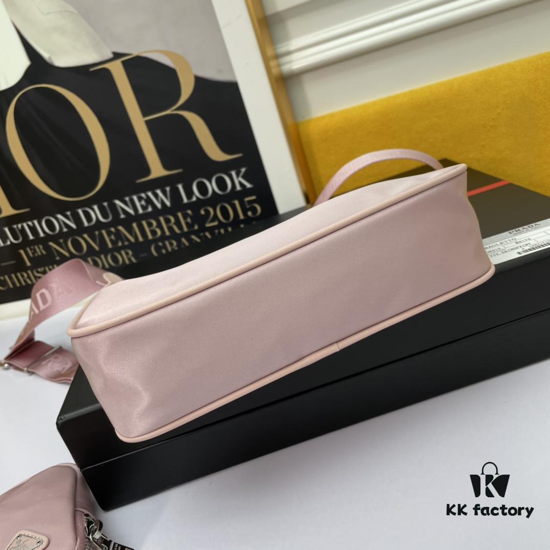 Top Quality Replica Prada New Nylon Hobo Bag with Box - 1BH204