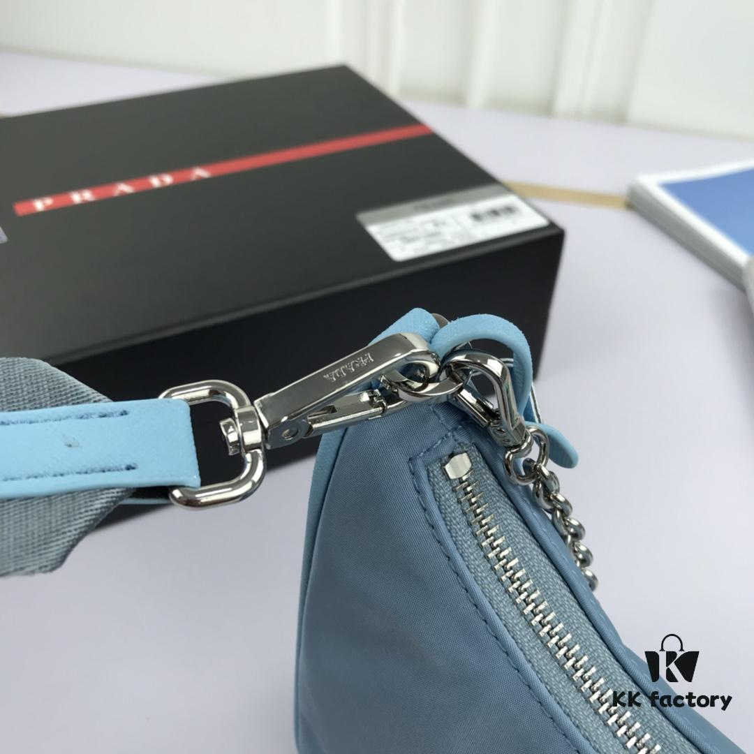 Top Quality Replica Prada New Nylon Hobo Bag with Box - 1BH204