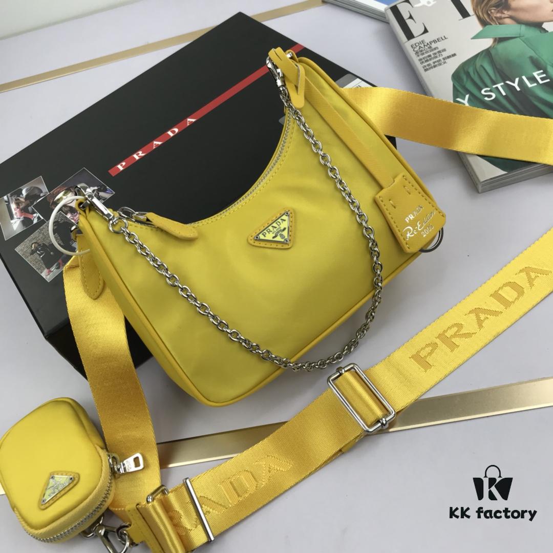 Top Quality Replica Prada New Nylon Hobo Bag with Box - 1BH204