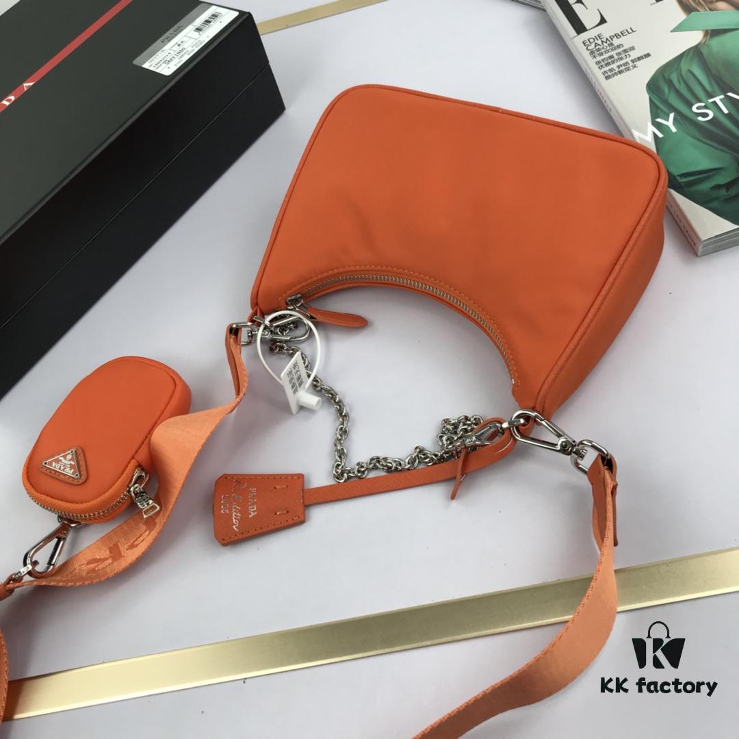 Top Quality Replica Prada New Nylon Hobo Bag with Box - 1BH204