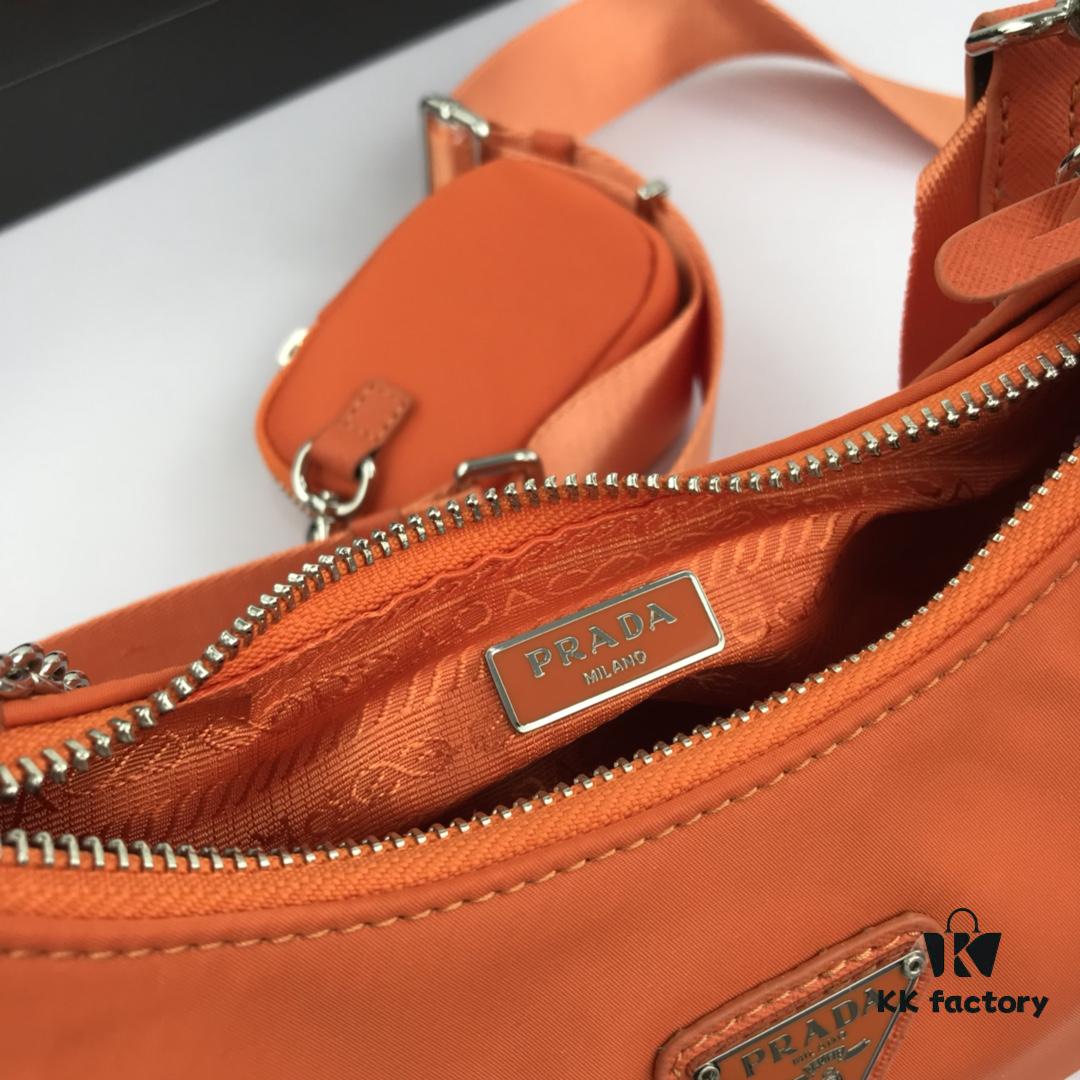 Top Quality Replica Prada New Nylon Hobo Bag with Box - 1BH204