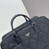 Prada New Re-Nylon Travel Bag for Men and Women – Quilted Regenerated Nylon with Iconic Design