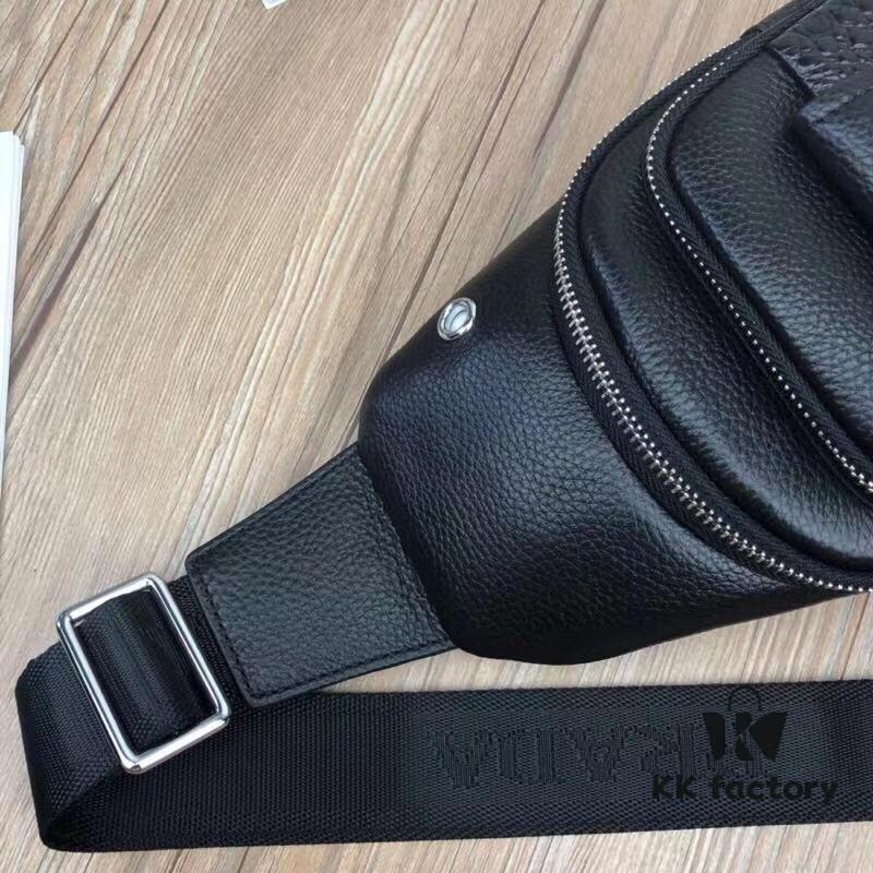 PRADA Latest Men's Chest Bag - Counter Quality, Powerful Style, a Must-Have for the Modern Man