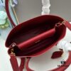 PRADA 2756# Original Full-Grain Crosshatch Calfskin - Classic Shopping Tote 34*26*16cm