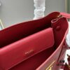 PRADA 2756# Original Full-Grain Crosshatch Calfskin - Classic Shopping Tote 34*26*16cm