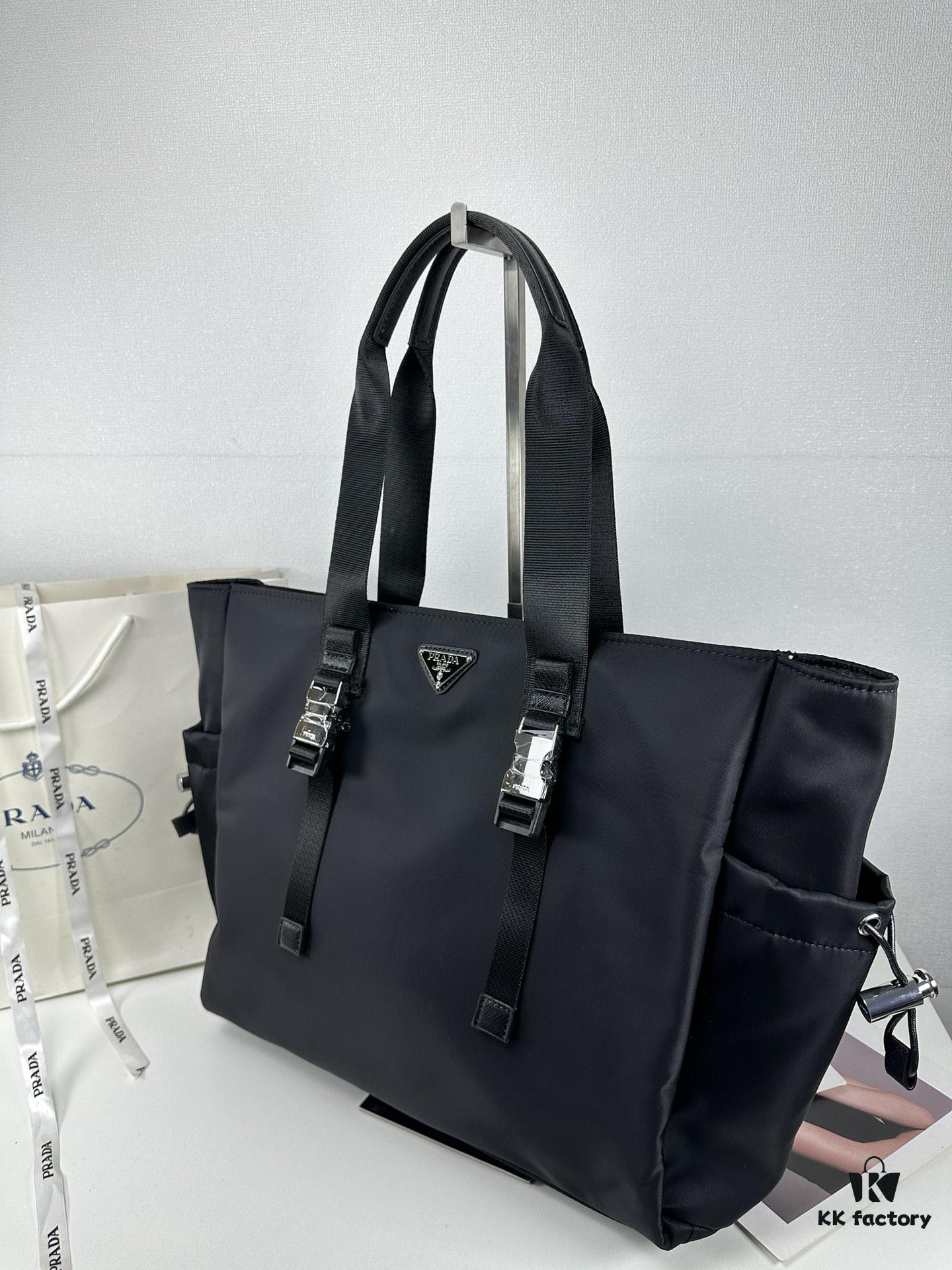 PRADA New Arrival Handbag Made of Imported Nylon Fabric
