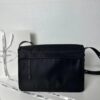 PRADA Large Size Leather-Trimmed Imported Parachute Fabric Bag