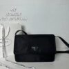 PRADA Large Size Leather-Trimmed Imported Parachute Fabric Bag